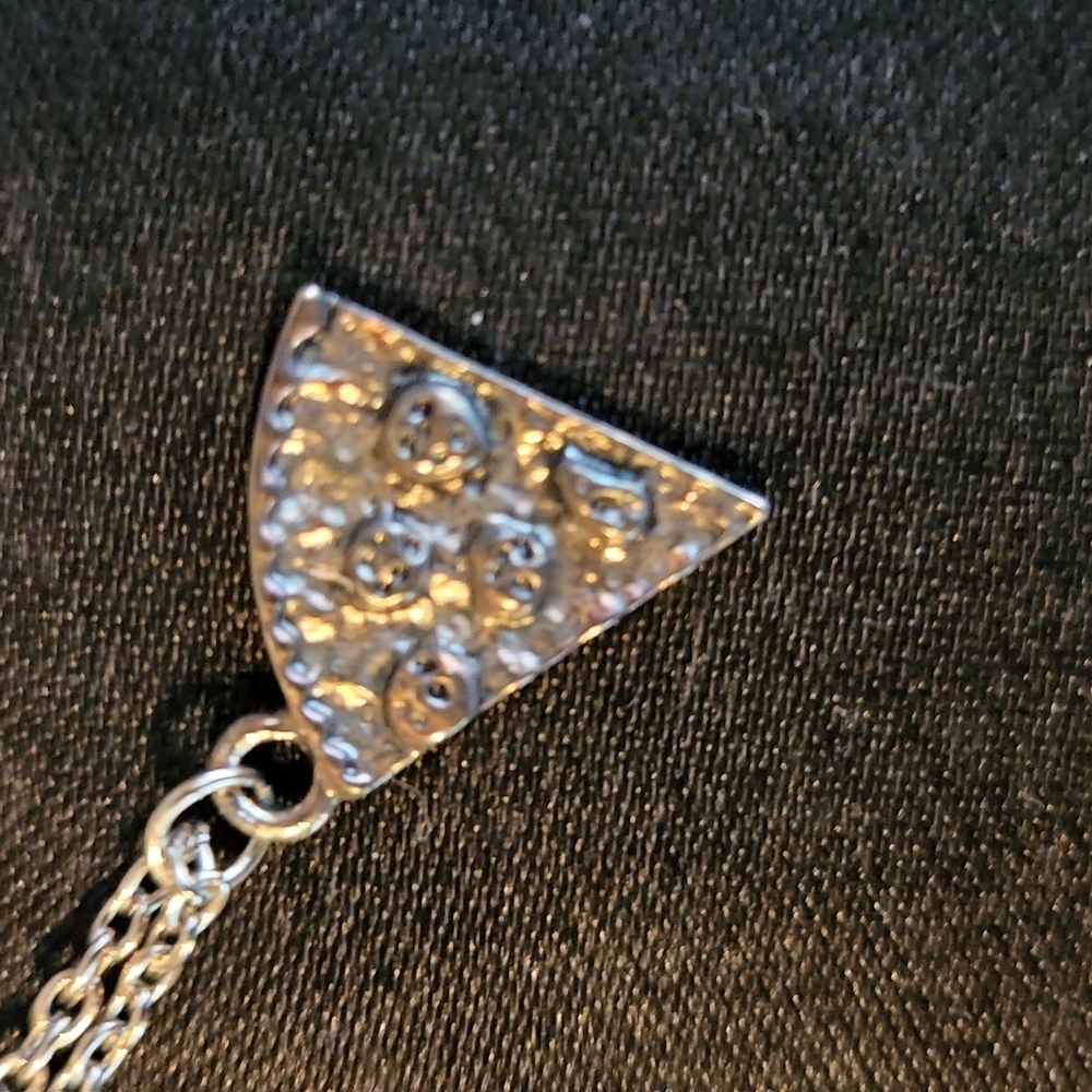 10"   fashion  silver chain   necklace